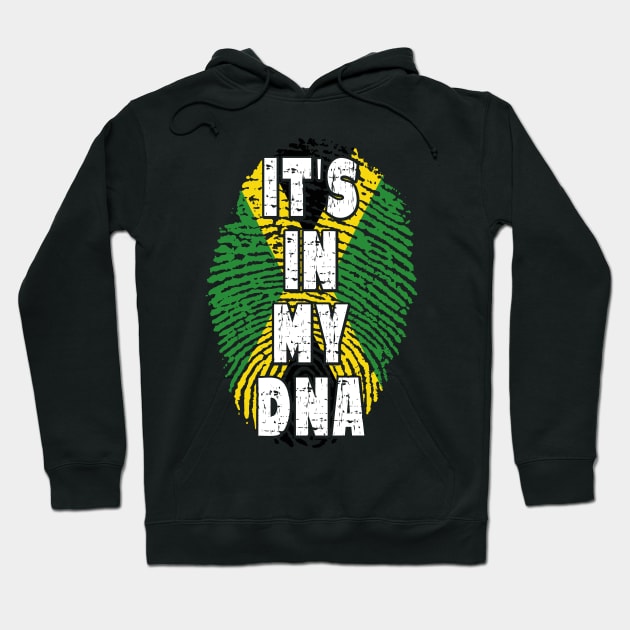 It's In My DNA - Jamaica is my DNA Hoodie by Jas-Kei Designs